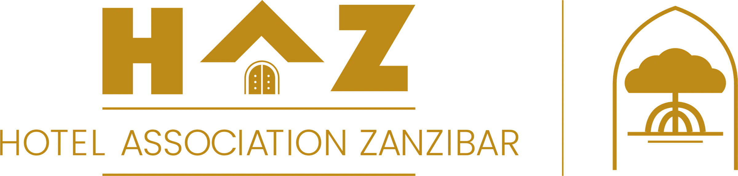 Hotel Association Zanzibar logo with the HAZ Green Certification emblem
