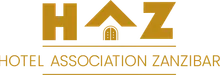 HAZ logo, gold, transparent